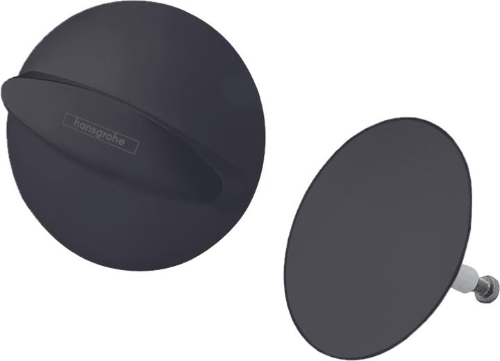 Produktbild hansgrohe Flexaplus Fertigset Alauf-und Überlaufgarnitur (mattschwarz)
