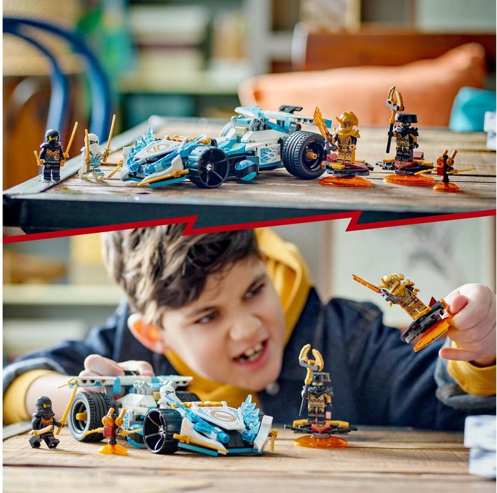 Image du produit LEGO La voiture de course Spinjitzu de Zane Dragonpower (71791, LEGO Ninjago)