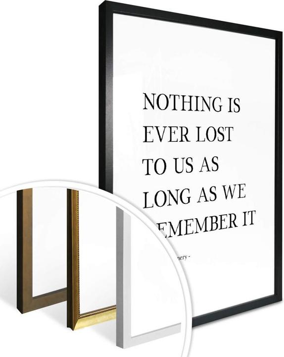 Image du produit Trenddeko Rien n'est jamais perdu... (80 x 100 cm)