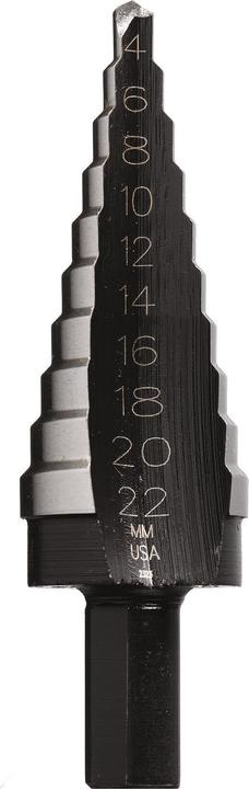 Irwin Step drill HSS Step (4-22 millimetres)