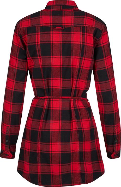 Actual product image Brandit Ladies Lucy long sleeve shirt size M Colour red/black (M)