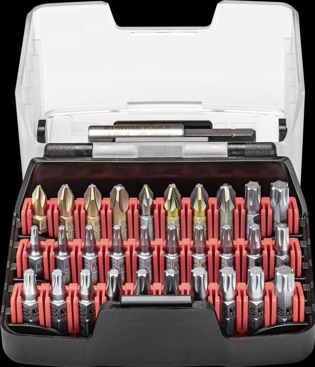 Produktbild PB Swiss Tools PB C6 995 (Kreuz Phillips PH M1, Kreuz Phillips PH M2, Kreuz Phillips PH M3, Kreuz Pozidriv PZ M1, Kreuz Pozidriv PZ M2, Kreuz Pozidriv PZ M3, Innensechsrund TX M8, Innensechsrund TX M9, Innensechsrund TX M10, Innensechsrund TX M15, Innensechsrund TX M20, Innensechsrund TX M30)