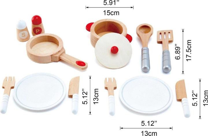Actual product image Hape Cooking & Serving Set