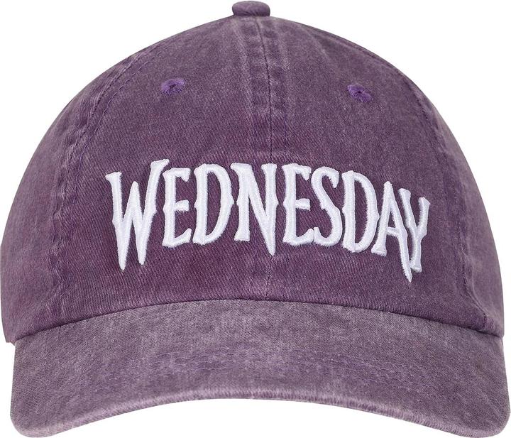 Actual product image Wednesday Logo Washed Baseball Cap (One size)