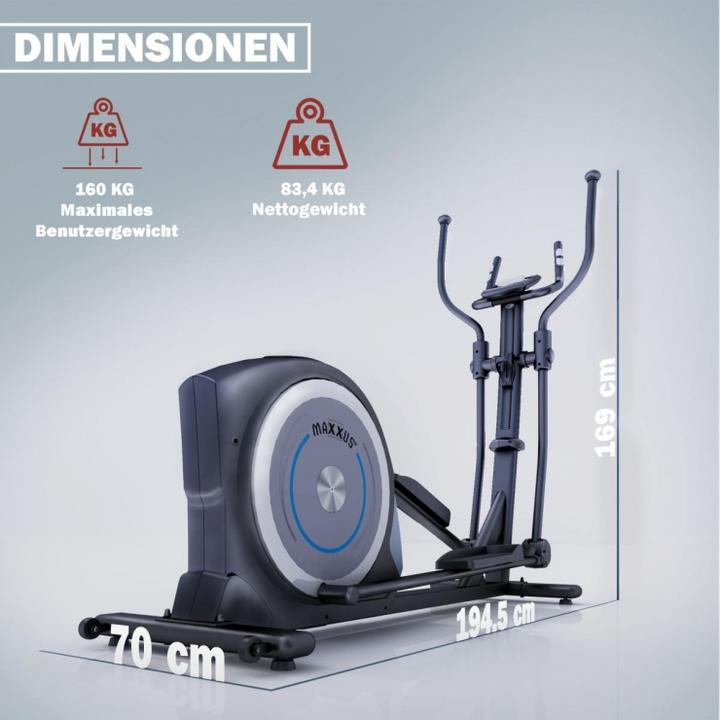 Actual product image Maxxus Crosstrainer CX 5.0
