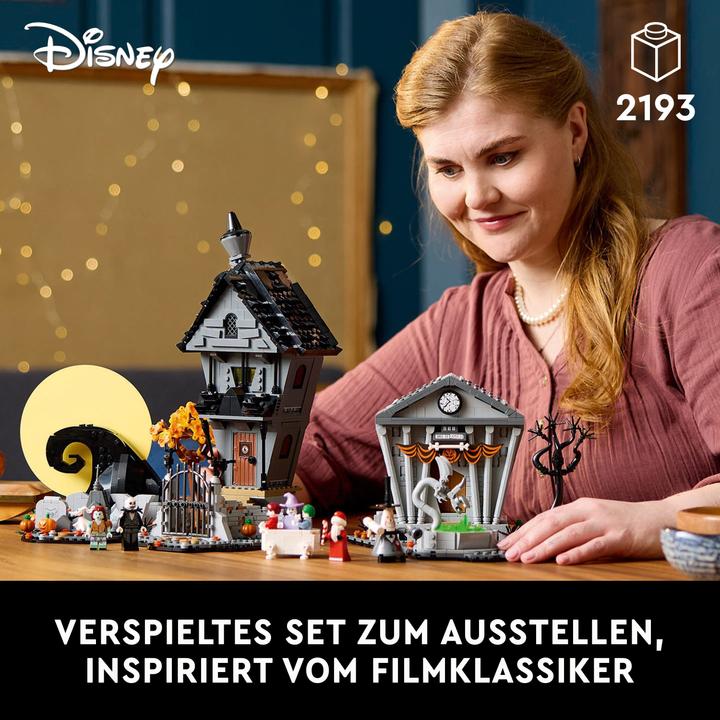 Actual product image LEGO Nightmare Before Christmas (21351, LEGO Ideas, LEGO Rare Sets)