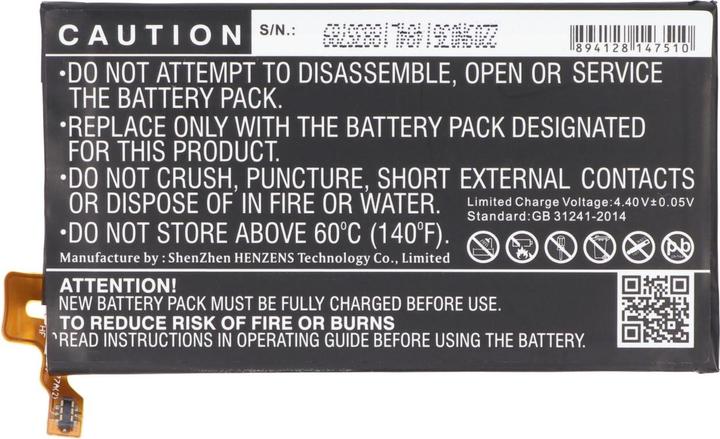 Image du produit AccuCell Batterie BlackBerry KEY2, BBF100-1, BBF100-2, BBF100-4, BBF100-6, BBF100-8