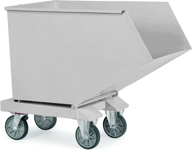 Actual product image Fetra Dump truck RAL 7035 with drain tap (750 kg)