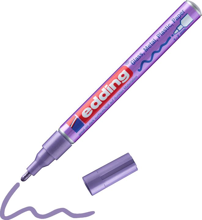 Actual product image Edding 751 (Violet, 2 mm, 1 x)
