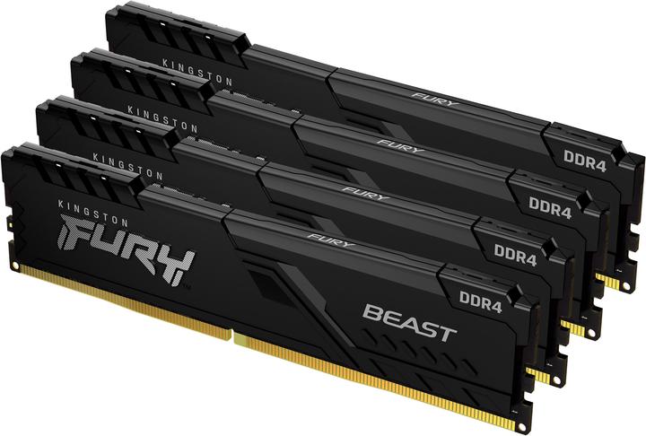 Kingston FURY Beast (4 x 8GB, 3600 MHz, DDR4-RAM, DIMM)