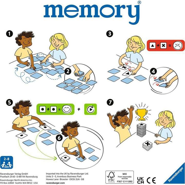Produktbild Ravensburger Memory Tierkinder (Deutsch, Französisch, Englisch, Italienisch, Portugiesisch, Niederländisch, Norwegisch)