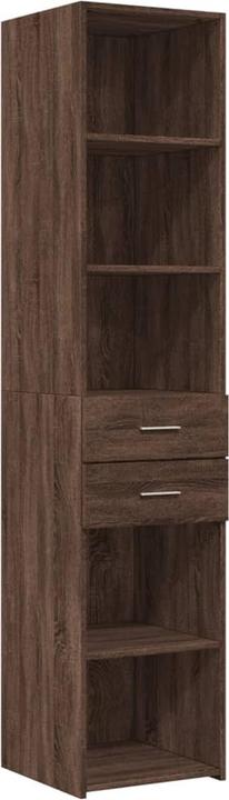 Produktbild VidaXL Hochschrank Schmal Eichen-Optik (40 x 42.5 x 225 cm)