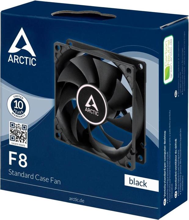 Immagine prodotto Arctic Ventola del PC F8 (80 mm, 1 x)