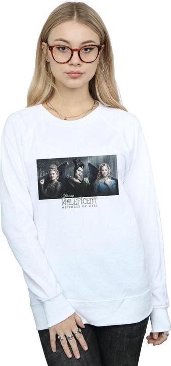 Actual product image Disney Womens/Ladies Maleficent Mistress Of Evil Character Poster Sweatshirt (XL)