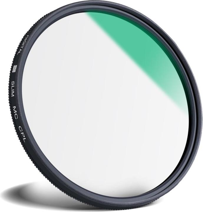 Actual product image K&F Concept 67MM CPL, Slim, Green Coated
