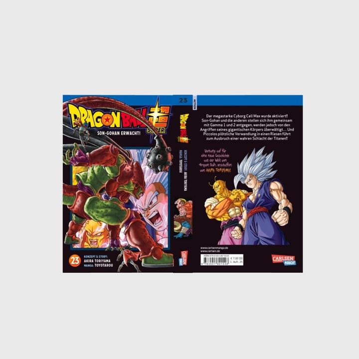 Actual product image Dragon Ball Super 23 (German, Akira Toriyama (Original Story), Katrin Stamm, Toyotarou, 2025)