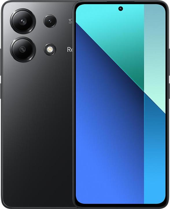 Produktbild Xiaomi Redmi Note 13 (128 GB, Midnight Black, 6.67", Dual SIM, 108 Mpx, 4G)