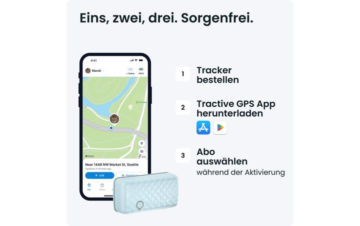 Energie-Label Tractive GPS Mini (One Size, Katze, Allgemein)