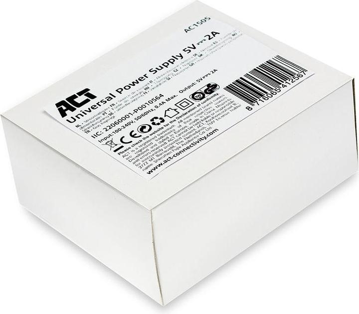 Actual product image Universal Power Supply 5V 2A, Applicable for USB boosters UNIVERSAL POWER SUPPLY 5V 2A
