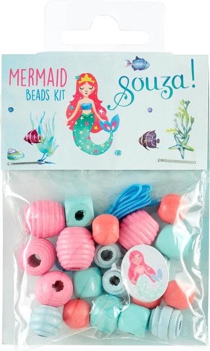 Produktbild Souza Geschenkset DIY Holzperlen Meerjungfrau (MQ6)