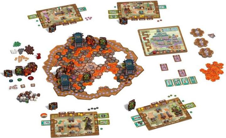 Immagine prodotto Game Brewer GAB49077 - Fuji Koro - gioco da tavolo, per 1-6 giocatori, dai 12 anni (Tedesco, Francese, Inglese, Olandese)