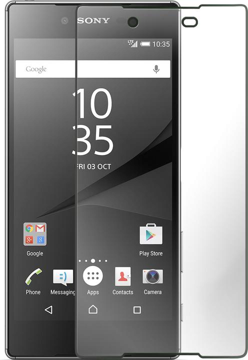 Actual product image Avizar Crystal clear film, glass screen protector (1 Piece, Sony Xperia Z5)