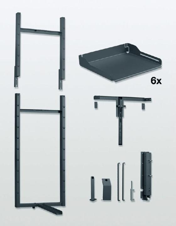 Actual product image Peka Metall Tall cabinet full extension Pleno 1900 Libell