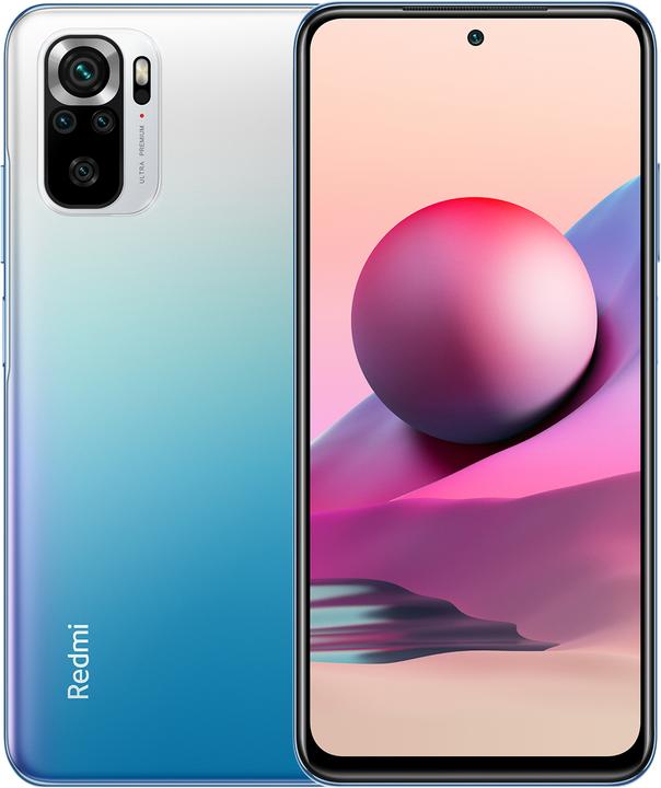 Xiaomi Redmi Note 10S (128 GB, Ocean Blue, 6.43", Dual SIM, 64 Mpx, 4G)