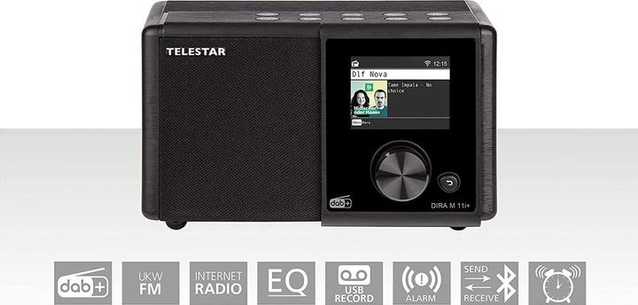Actual product image Telestar Dira M 11i + (DAB+, VHF, FM, Web radio, Wi-Fi, Bluetooth)