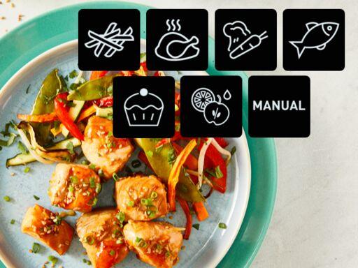 Produktbild Tefal EY9018 Dual Easy Fry Doppelkammer Heissluftfritteuse