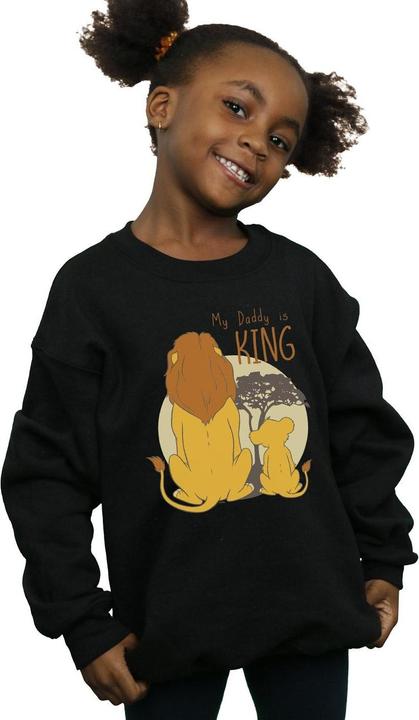 Produktbild Disney The Lion King My Daddy Is King Sweatshirt Mädchen (152, 158)