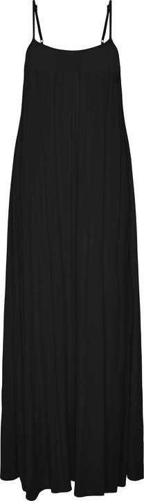 Only Normal geschnitten Kleiner Stehkragen mit Knopfleiste Verstellbare Träger Langes Kleid Kleid (S)