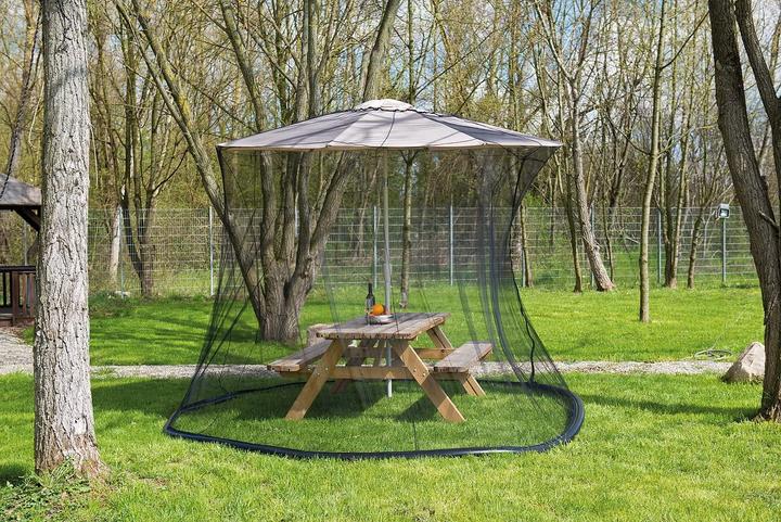 Image du produit Infactory Moustiquaire pour parasol (3.30 m)