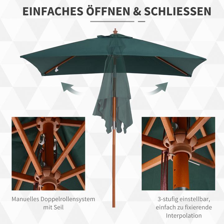 Image du produit Outsunny Parasol pliable (1.50 m)