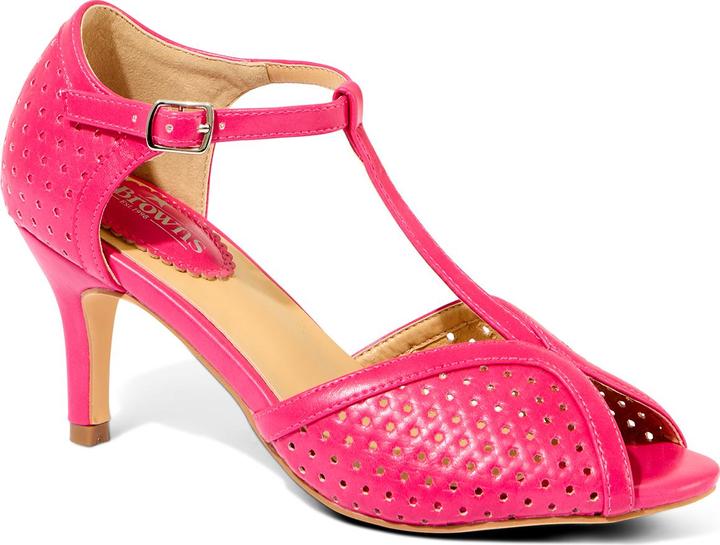 Actual product image Joe Browns Laser Cut T-Bar Heels (39)