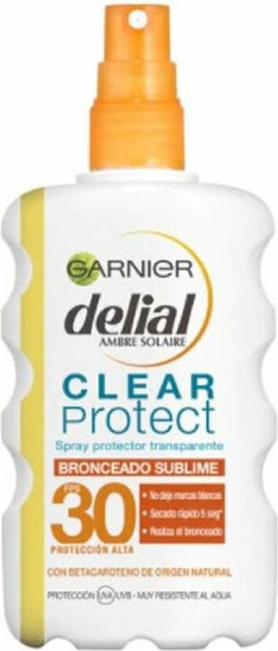Produktbild Garnier CLEAR PROTECT spray transparente SPF30 200 ml (Sonnenspray, SPF 30, 200 ml)