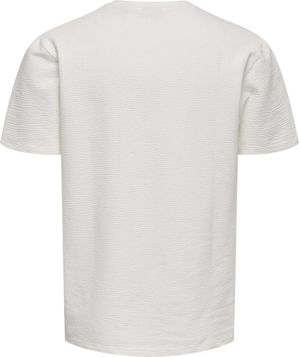 Produktbild Only & Sons Onskian Life Reg Seersucker Ss Tee (XS)