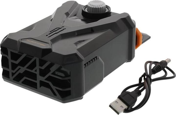 Actual product image Deltaco Air Cooler Laptop Cooler Fan (2000-3500 rpm, 17.35 CFM, 15-25 dB) (1 x)