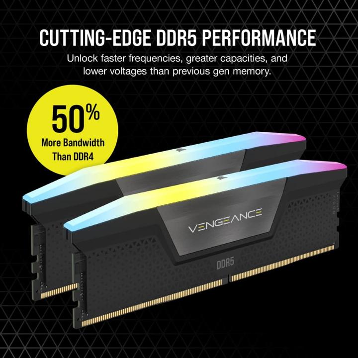 Produktbild Corsair Vengeance (2 x 24GB, 7200 MHz, DDR5-RAM, DIMM)