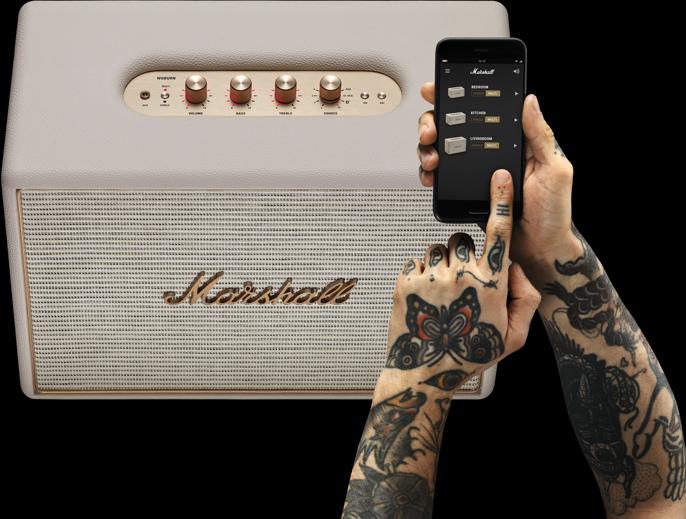 Produktbild Marshall Woburn Multiroom (Airplay, WLAN, Bluetooth)