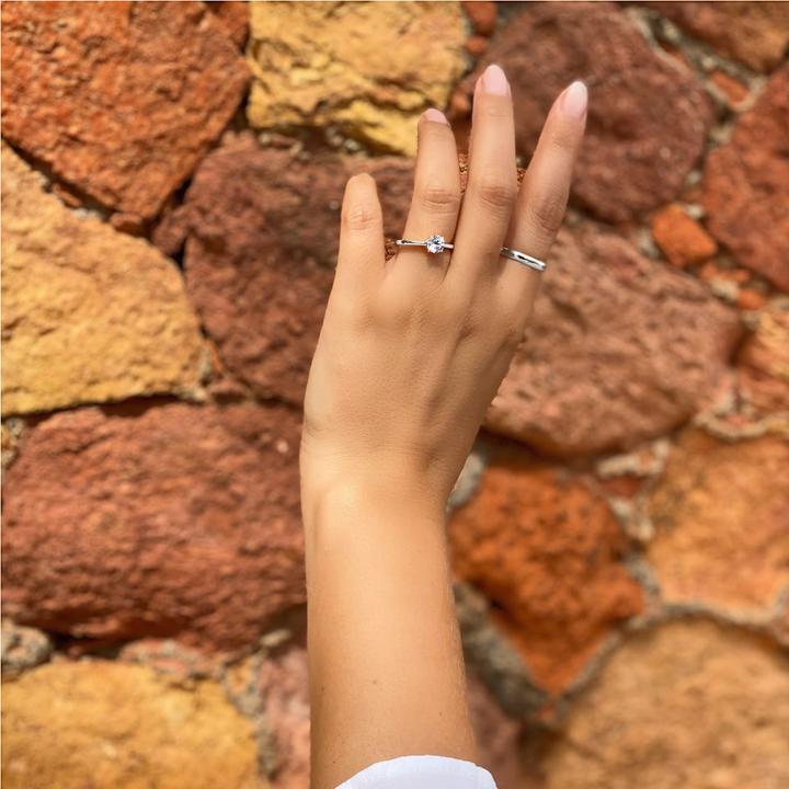 Actual product image Candy Sole ring, 925 sterling silver (60, 925 Silver)