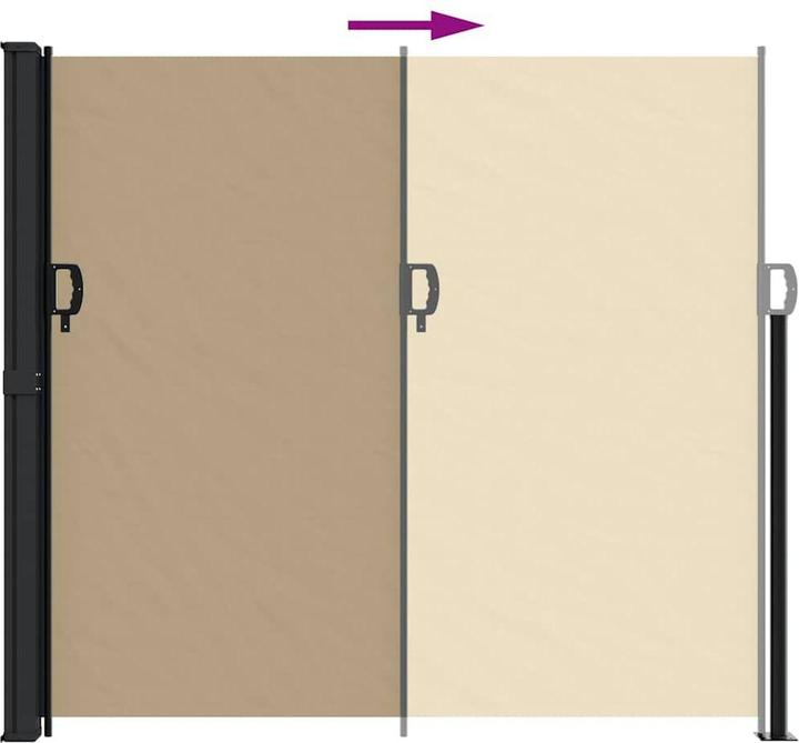 Immagine prodotto VidaXL Tenda laterale estensibile (1.80 m)