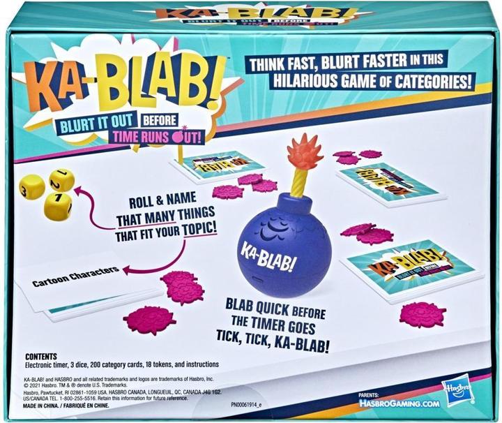 Actual product image Hasbro Gaming Kablab (German)