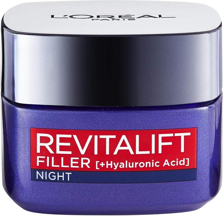 Produktbild L'Oréal Paris L'Oréal - Revitalift Filler (HA) Night Cream 50 ml (50 ml, Nachtcreme)