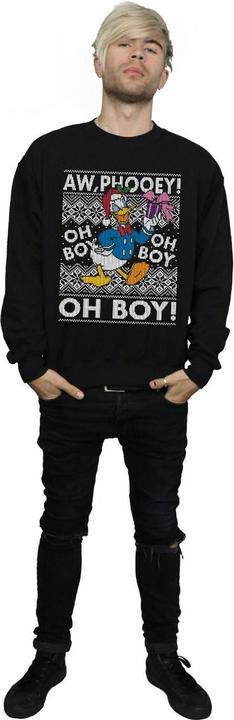 Produktbild Disney Donald Duck Christmas Fair Isle Sweatshirt (L)