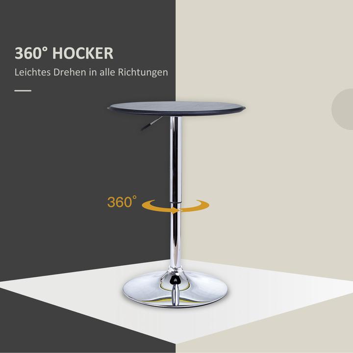 Produktbild Homcom Bartisch höhenverstellbar (63 x 93 cm)