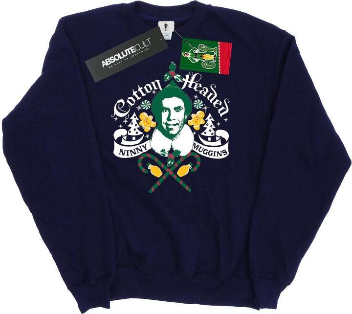 Elf Cotton Headed Ninny Muggins Sweatshirt (XL)