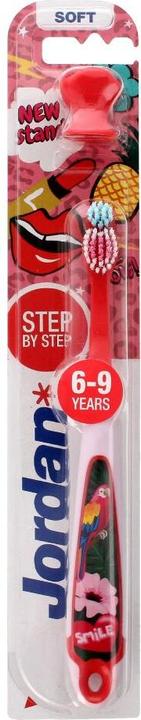 Produktbild Jordan Step By Step Toothbrush For Children 6-9 Years Soft 1Pcs. (Weich, 1 x)