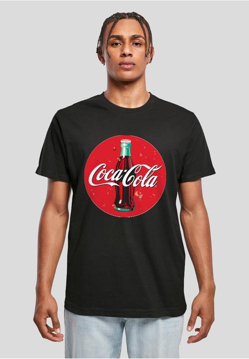 Actual product image Merchcode Coca Cola Bottle Logo Tee (XL)