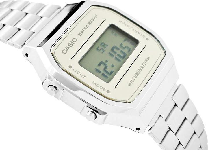 Actual product image Casio Retro Vintage - A168WEM-7EF (Digital watch, 34 mm)
